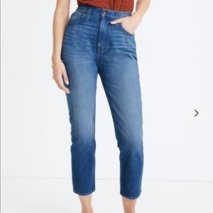 Madewell mom jeans size 26